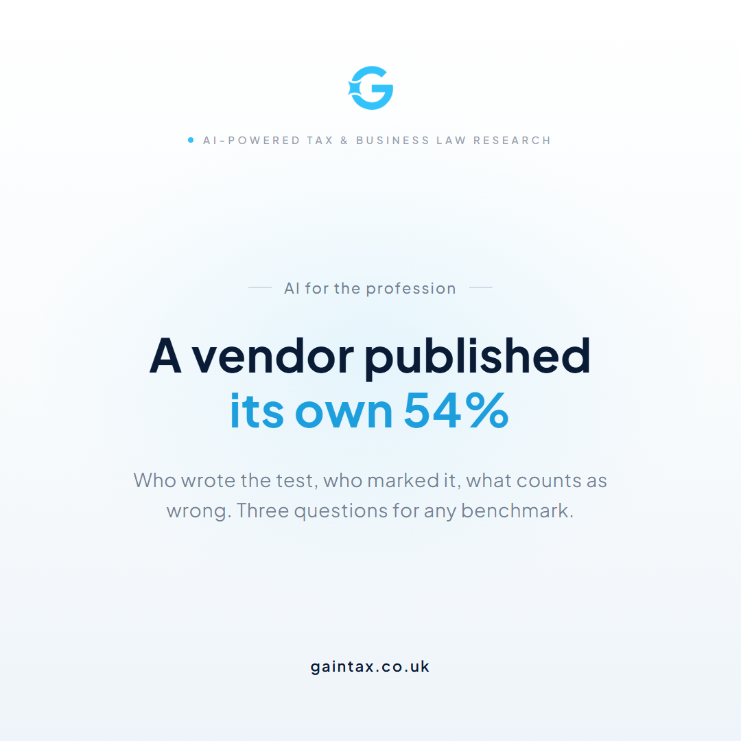 vendor ai benchmarks how to read a published score hero